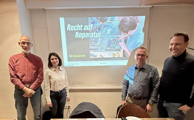 „Wenn du es nicht reparieren kannst, gehört es dir nicht“